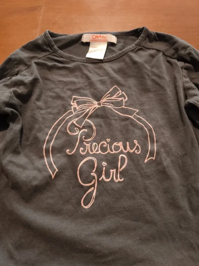 T-shirt manches longues 3 ans La Redoute très bon état - photo numéro 2