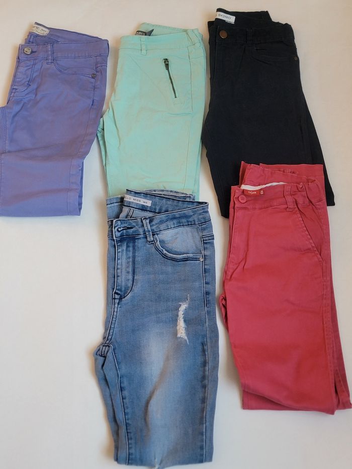 Lot pantalons fille - photo numéro 2