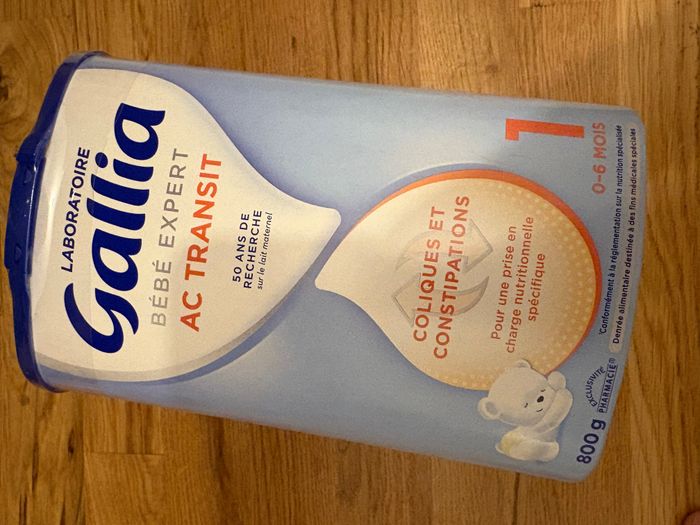 Lait Gallia AC transit 1er âge