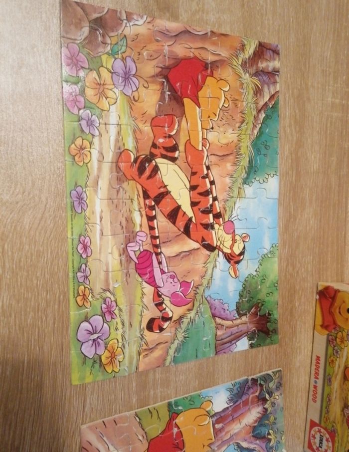 2 Puzzles Winnie l'ourson - photo numéro 2