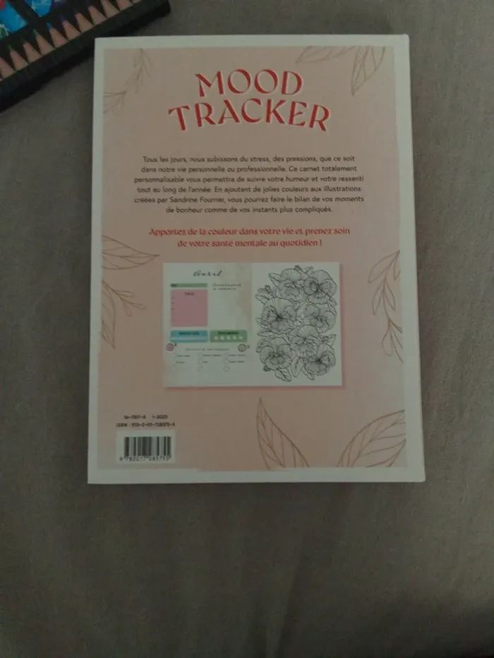 Livre mood tracker - photo numéro 2