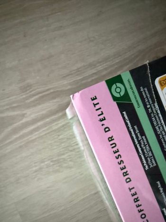 ETB Pokémon Faille paradoxe EV4 défaut scellage. - photo numéro 5