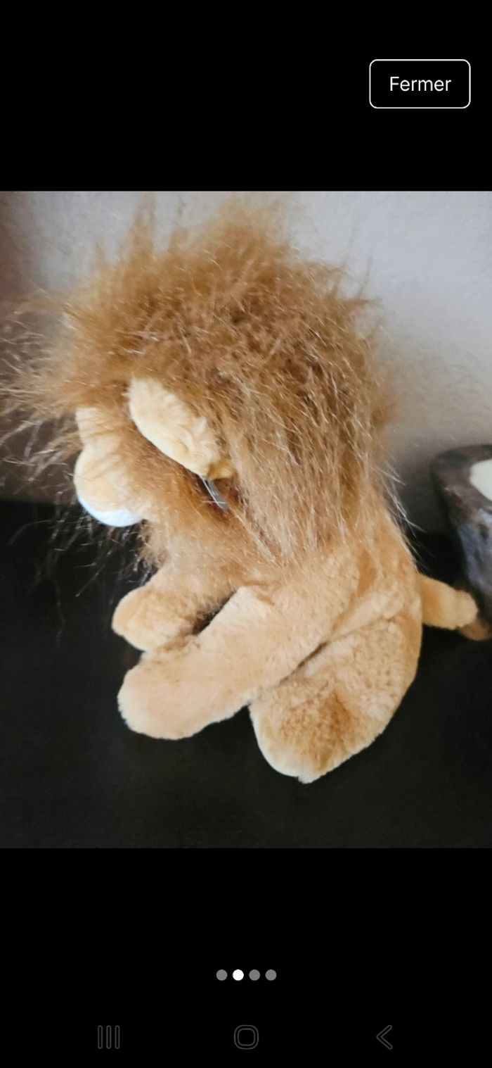 Peluche lion 30cm - photo numéro 2