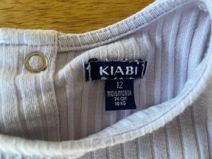 Robe Lilas + culotte Kiabi 12 mois - photo numéro 2