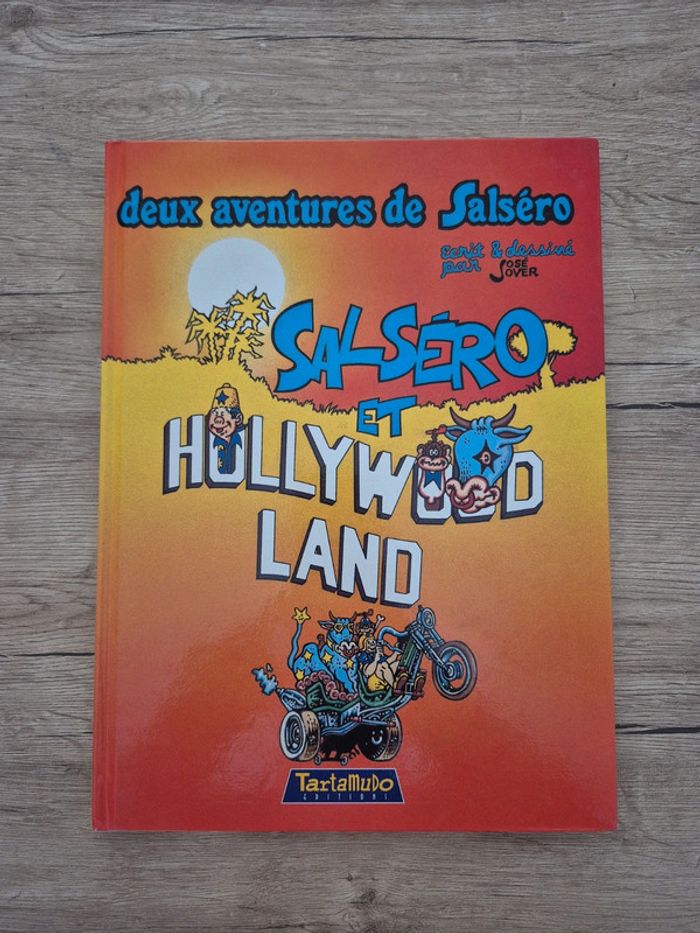 Bande dessinée Salséro et Hollywood land