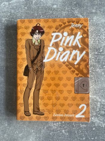 Manga Jenny pink diary, tome 2 en version française.