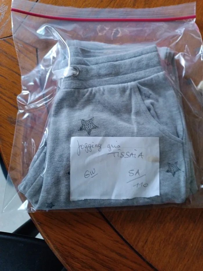 Jogging molleton gris Tissaia 5A - photo numéro 5