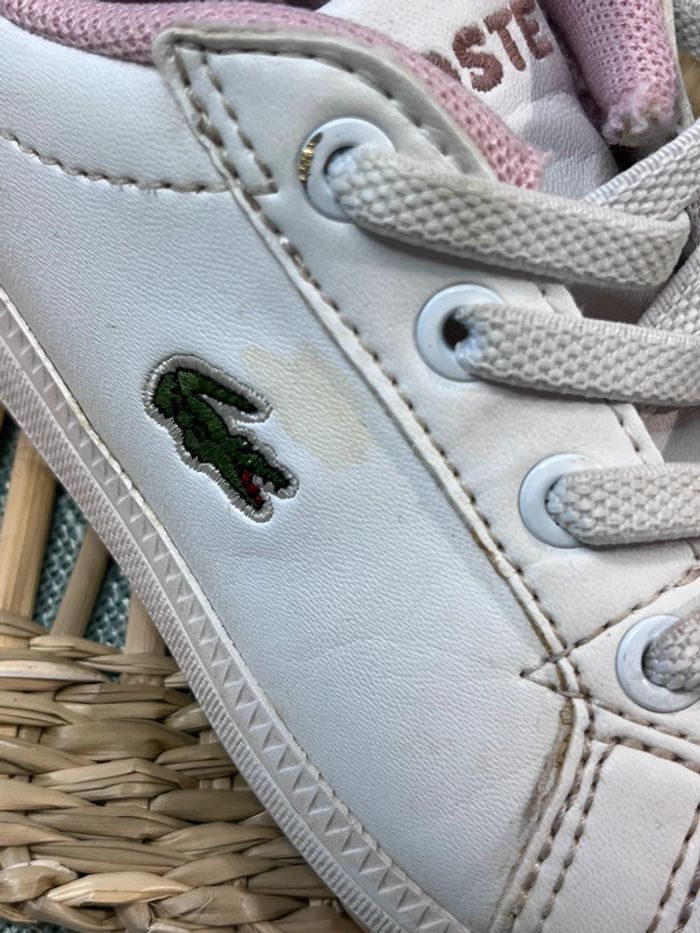 Basket taille 23 Lacoste - photo numéro 6