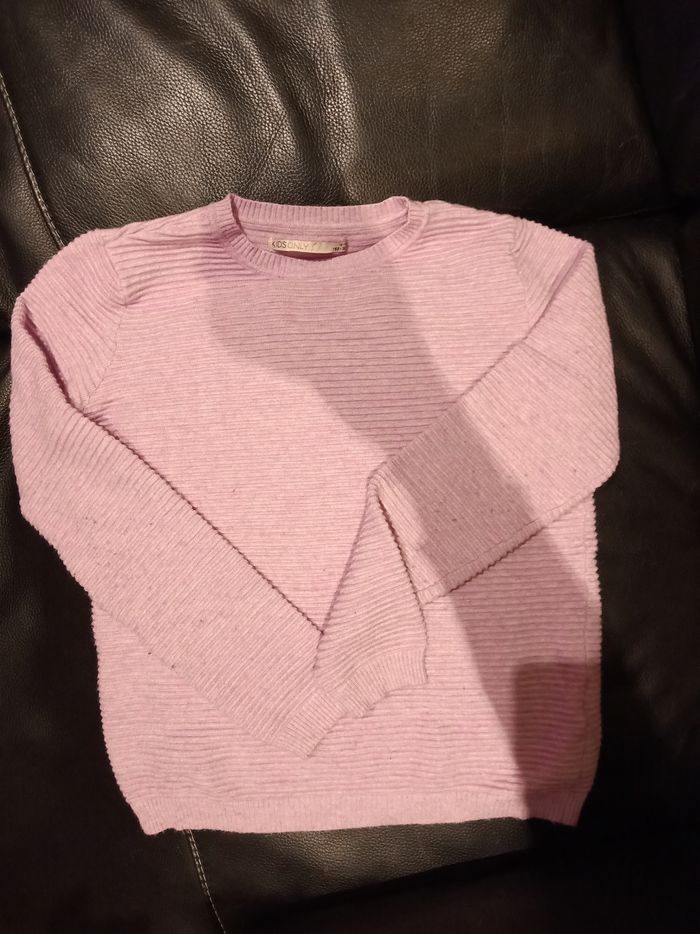 Pull rose/ violet - photo numéro 2