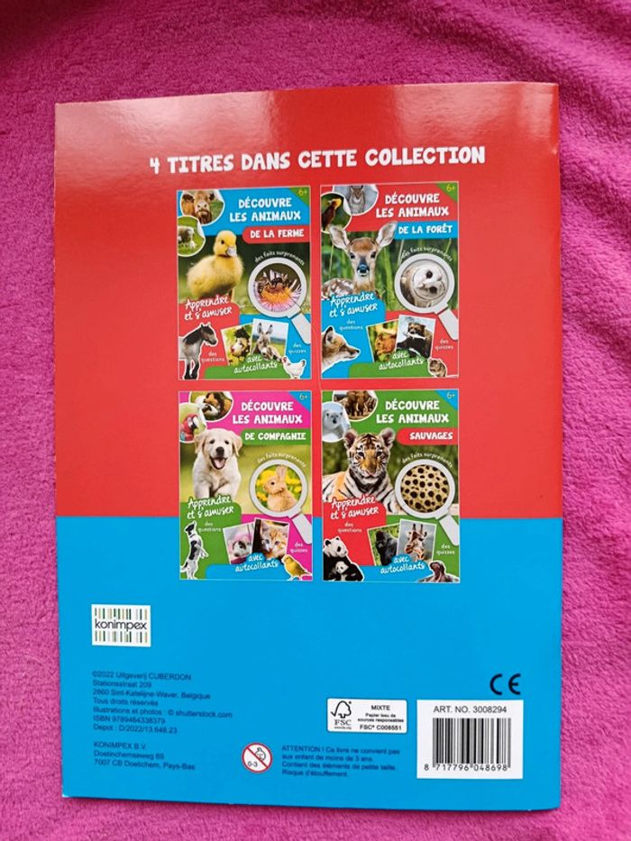 Cahier d'activités animaux de la forêt - photo numéro 4