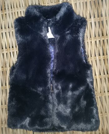 Veste fausse fourrure