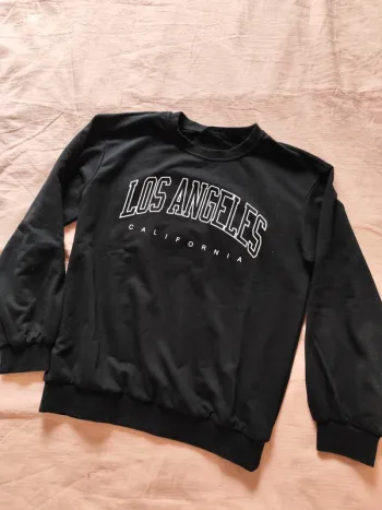 Sweat noir los Angeles taille XS shein
