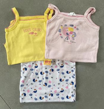 Lot 3 bodies Absorba BBF - 12mois