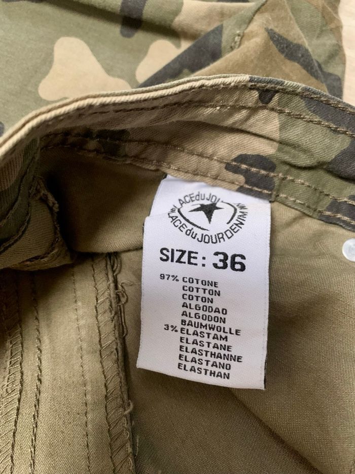 Pantalon imprimé camouflage - photo numéro 6