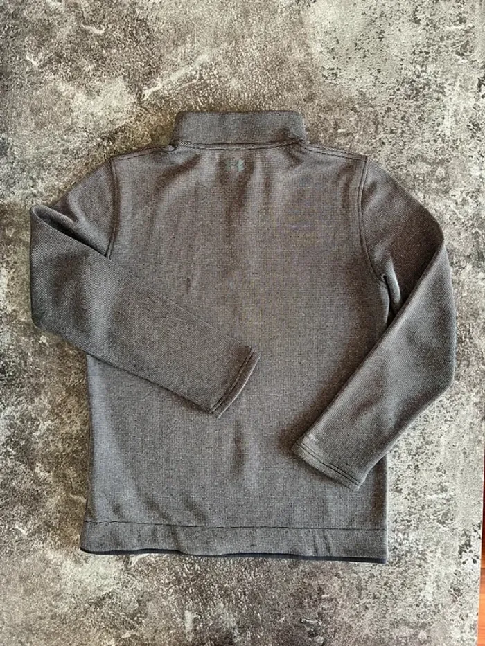 Sweat sport homme Under Armour taille M Sudadera deportiva hombre Felpa uomo Herren Half zip 1/4 zip - photo numéro 4