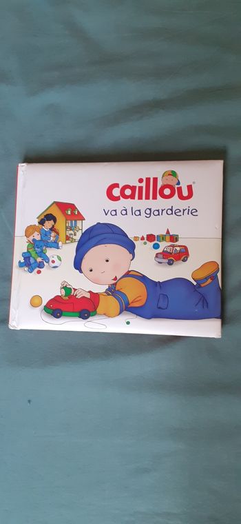 Livre Caillou va à la garderie