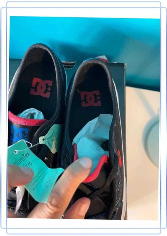 Superbe paire de basket basse femme taille 38  DC shoes neuf - photo numéro 4