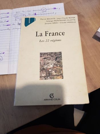 La France les 22 régions