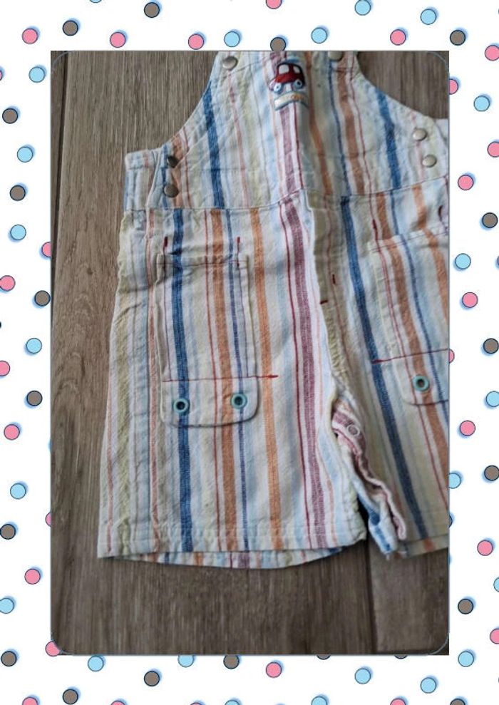 Salopette 12 mois – Boutons-pression à l’entrejambe - photo numéro 3