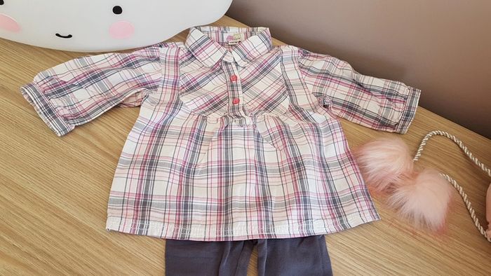 Ensemble tunique et leggin long 6 mois - photo numéro 2