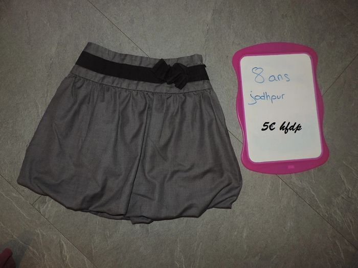 jupe taille 8 ans jodhpur