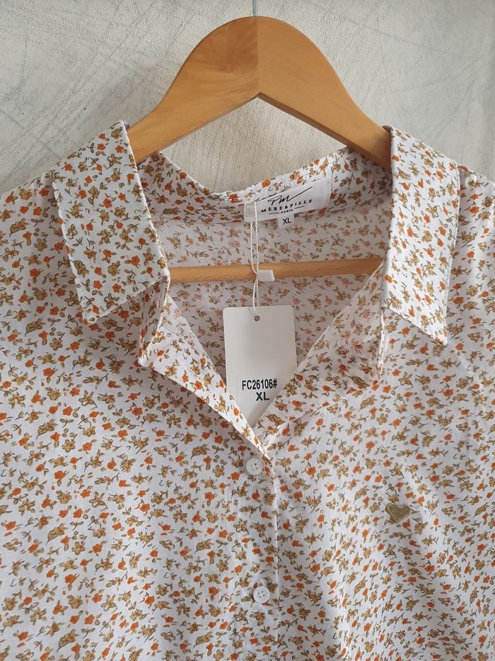 Chemise fleurie taille XL - photo numéro 2
