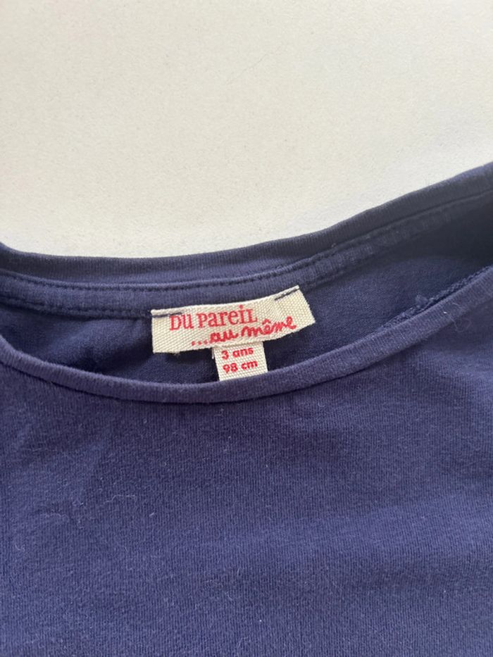 T-shirt DPAM du pareil au même 3 ans - photo numéro 2