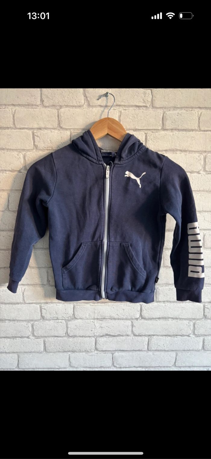 Veste puma taille 8 ans