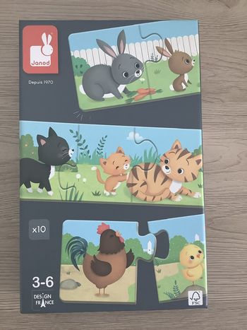 Jeu en bois d’association