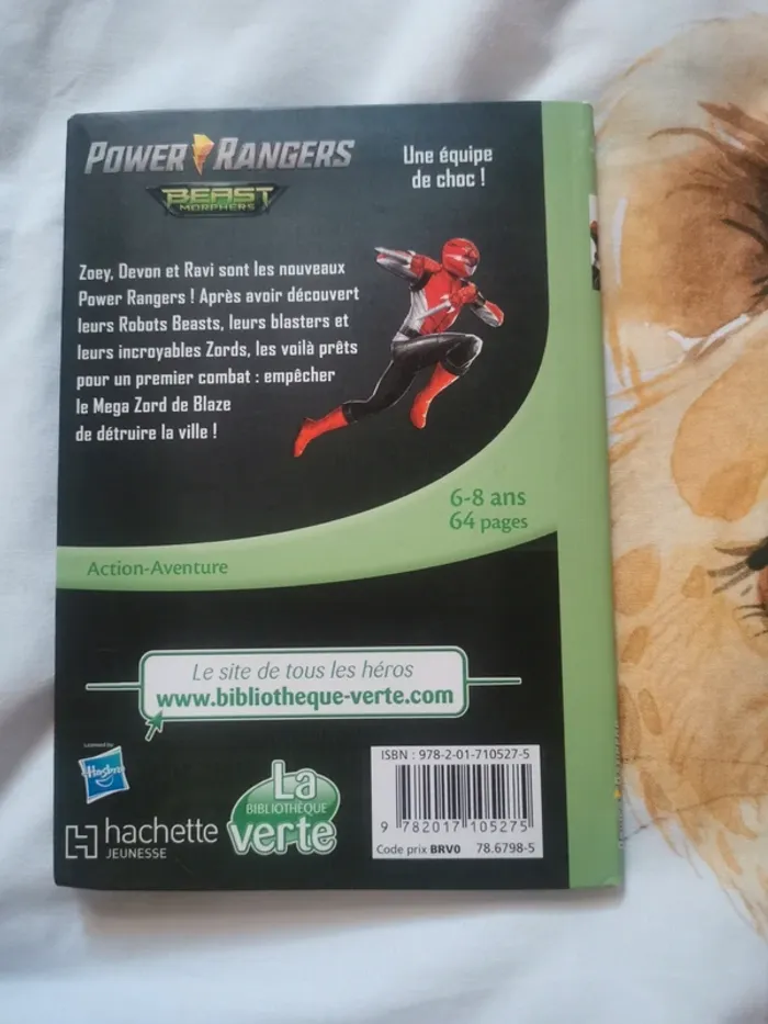 Livre power ranger - photo numéro 2