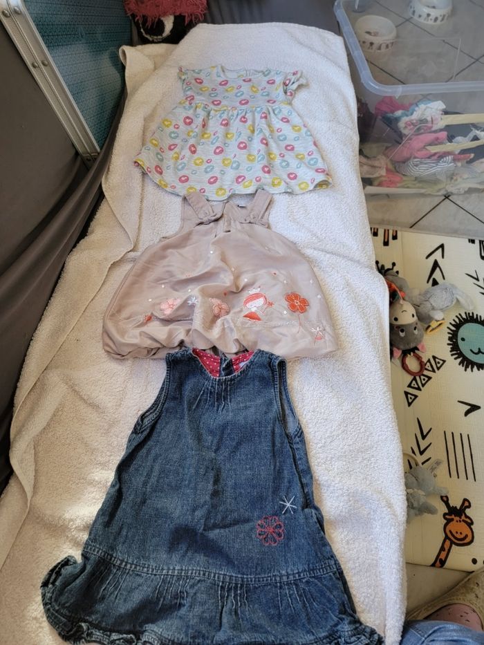 Lot de 6 robes d été 6 mois - photo numéro 2