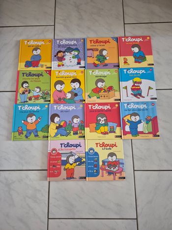 Collection de livres de T'Choupi ( tchoupi )