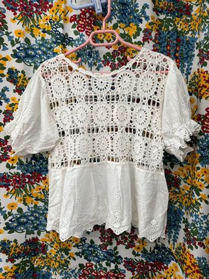 Blouse manches bouffantes - photo numéro 4
