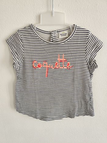 T-shirt fille 18 mois Tape à l’œil