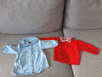 Pull taille 3mois blouse taille 3mois