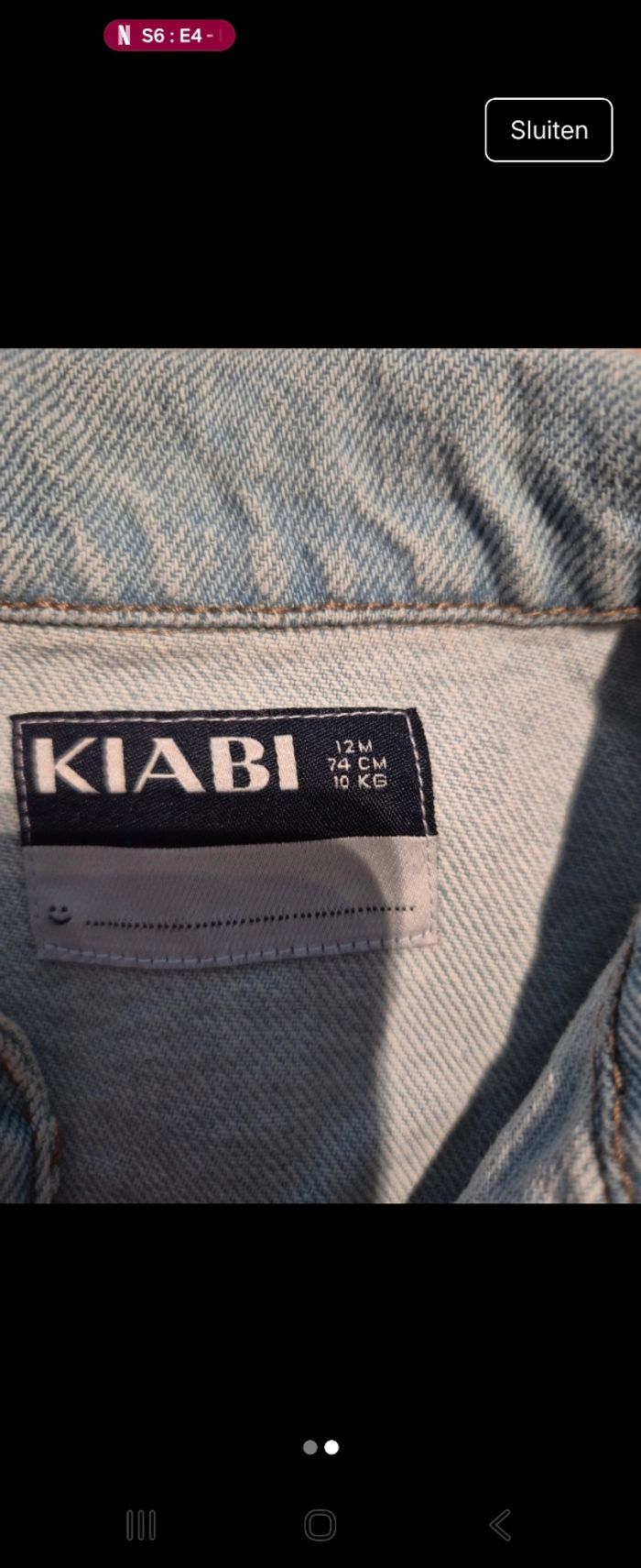 Veste en jeans - photo numéro 2
