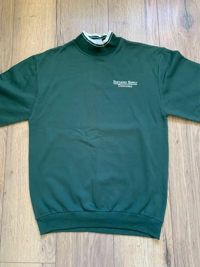 Pull Champion vert Taille M - photo numéro 8