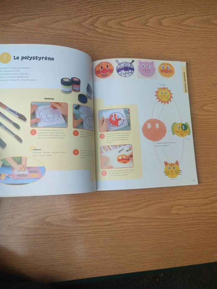 Livre peinture aux tampons à réaliser soi-même - photo numéro 17