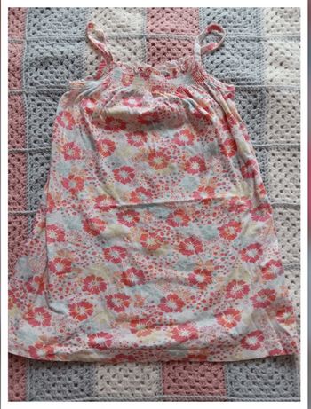 Robe bretelles été 3 ans