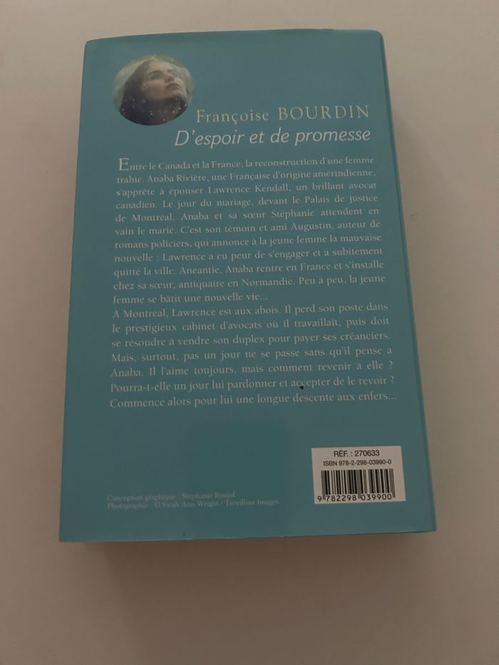 Livre Françoise Bourdin d’espoir et de promesses - photo numéro 3