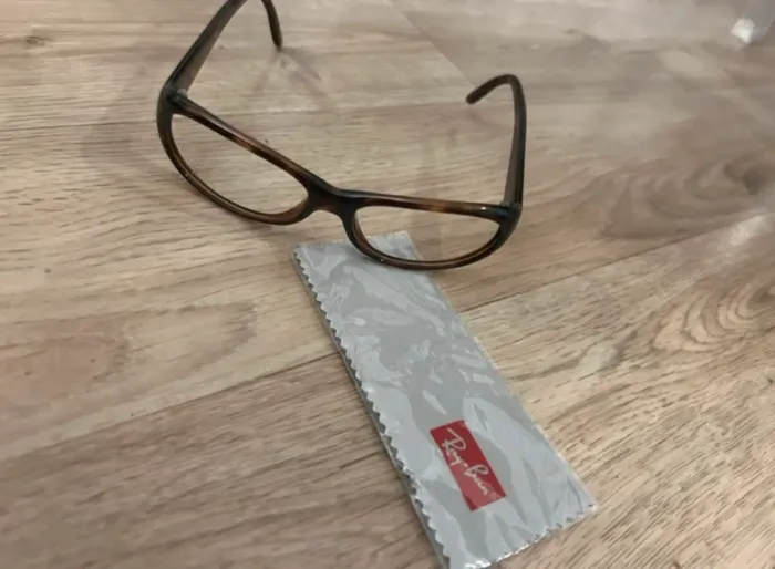 Ray-Ban, monture de lunettes marron Excellent état - photo numéro 4