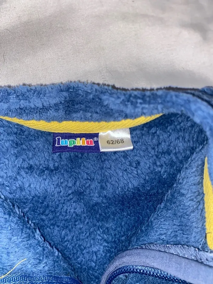 Veste polaire tout doux  3/6 mois- lupilu - photo numéro 3