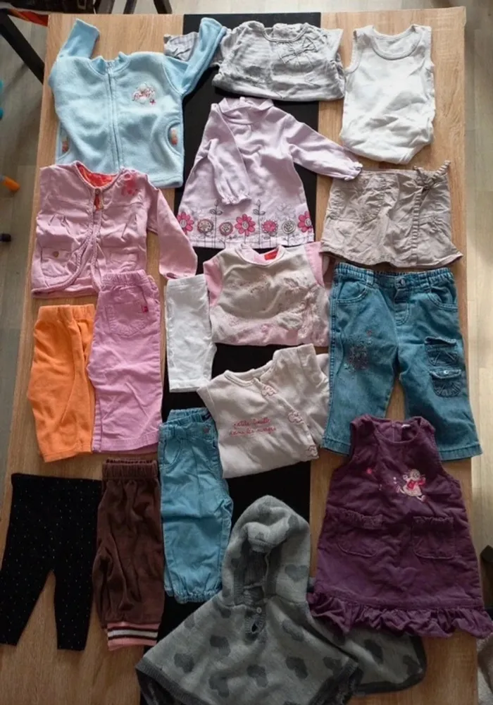 Lot vêtements bébé fille 6 mois - photo numéro 9