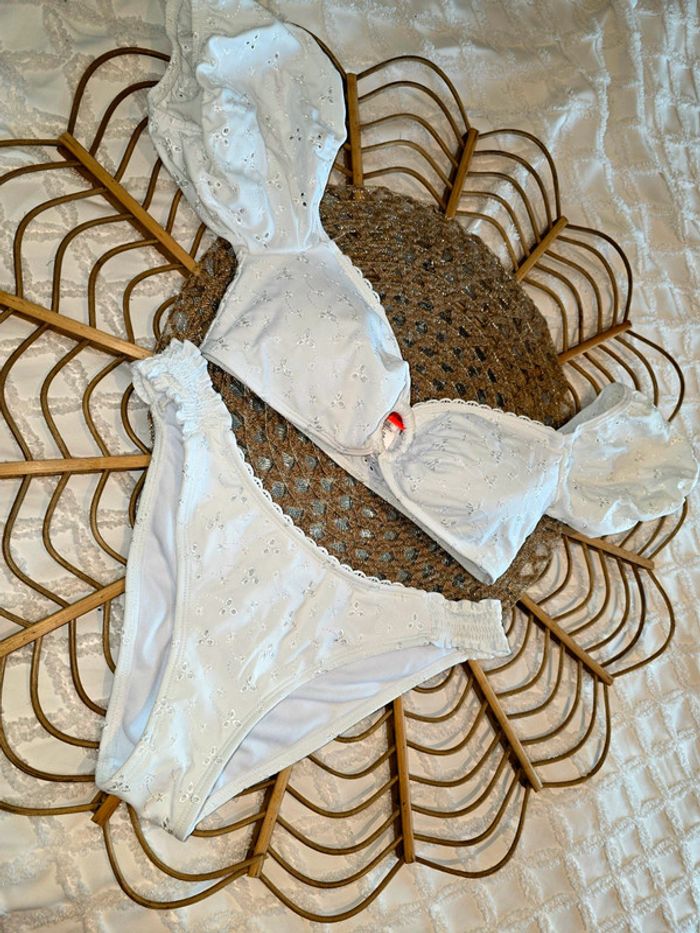 Maillot de bain blanc River Island - photo numéro 2