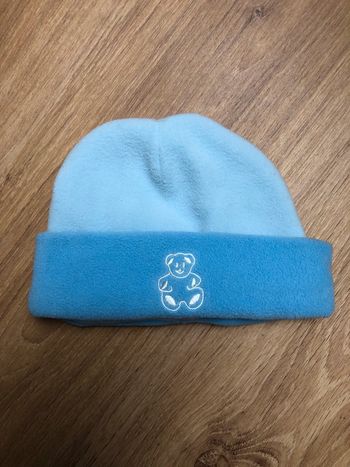 Bonnet bébé bleu