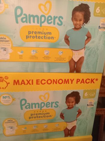 Couches pampers premium protection taille 6