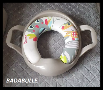 Rehausseur de toilette enfant, Badabulle. TBE
