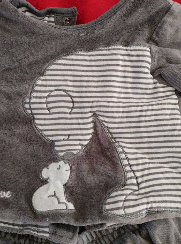 Lot de 2 pyjamas 9 mois - photo numéro 2