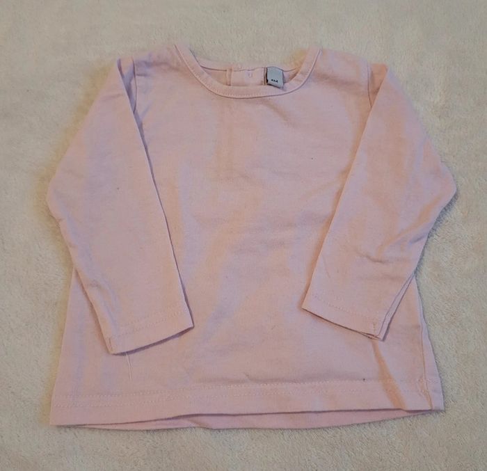 Ensemble 6 mois pantalon et t-shirt ML - photo numéro 2