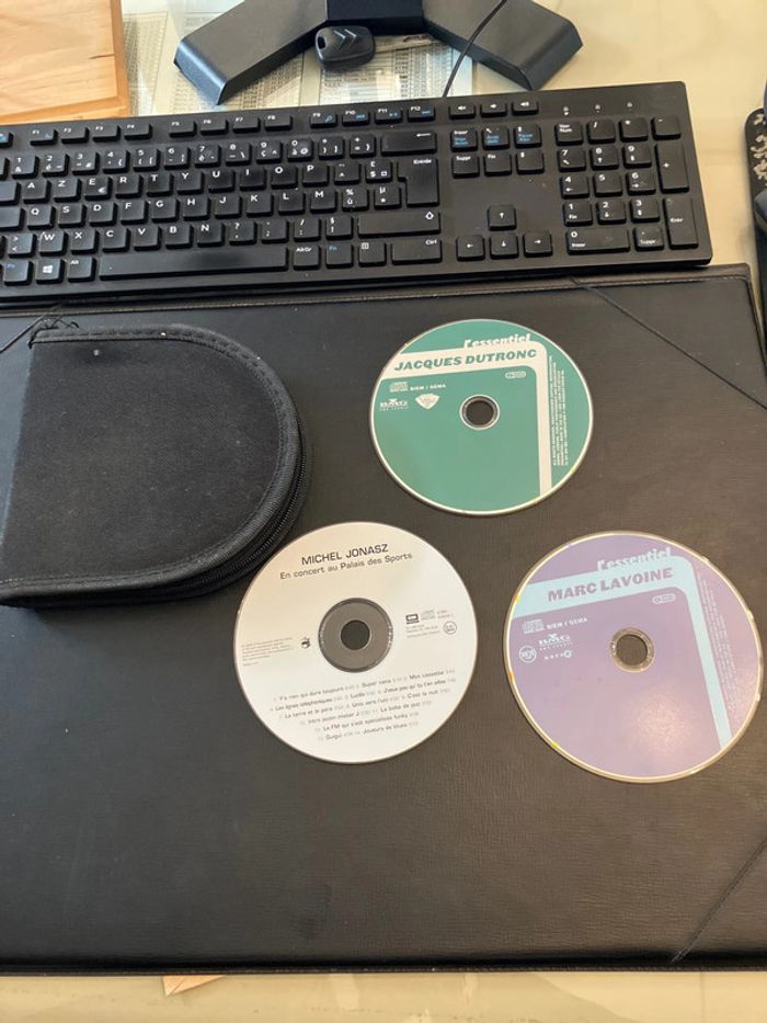 Pochette pour CD avec 3 CD variétés.